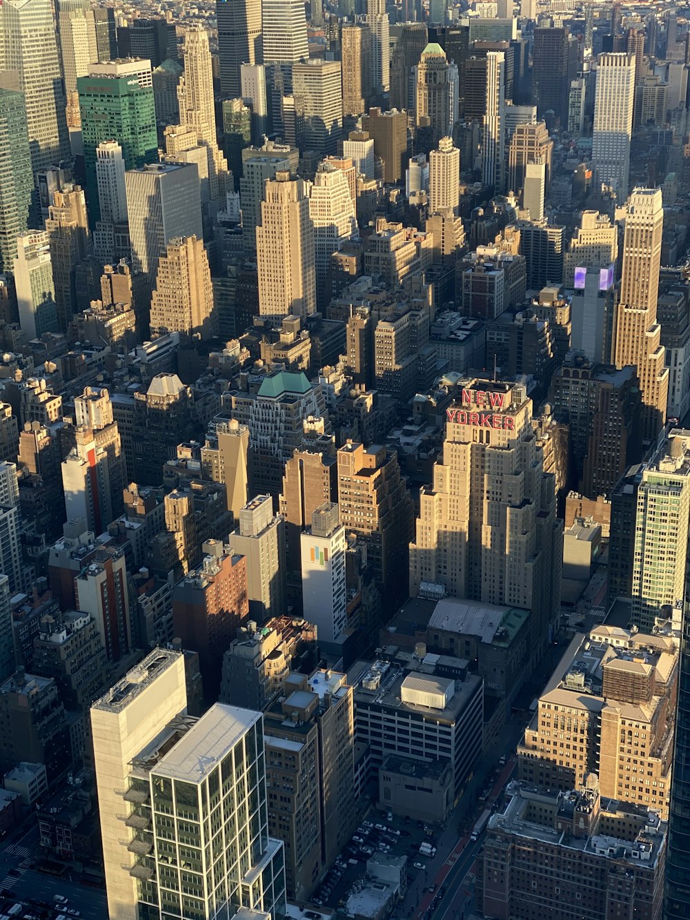 aerial view of city buildings during daytime