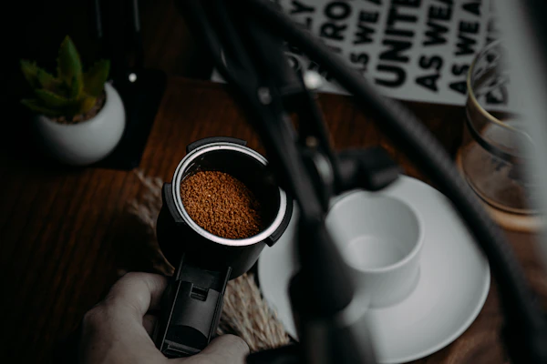 Coffee pour over hand brew — the morning ritual
