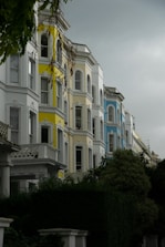 white and yellow concrete building