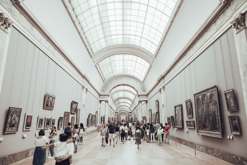 people walking inside building during daytime