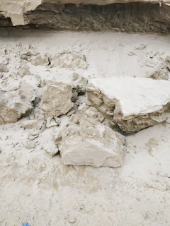 white and gray stone wall