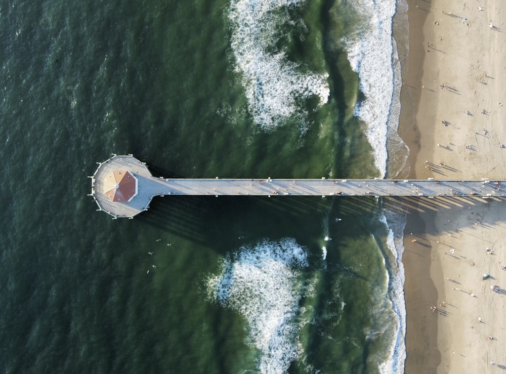 aerial view of body of water during daytime