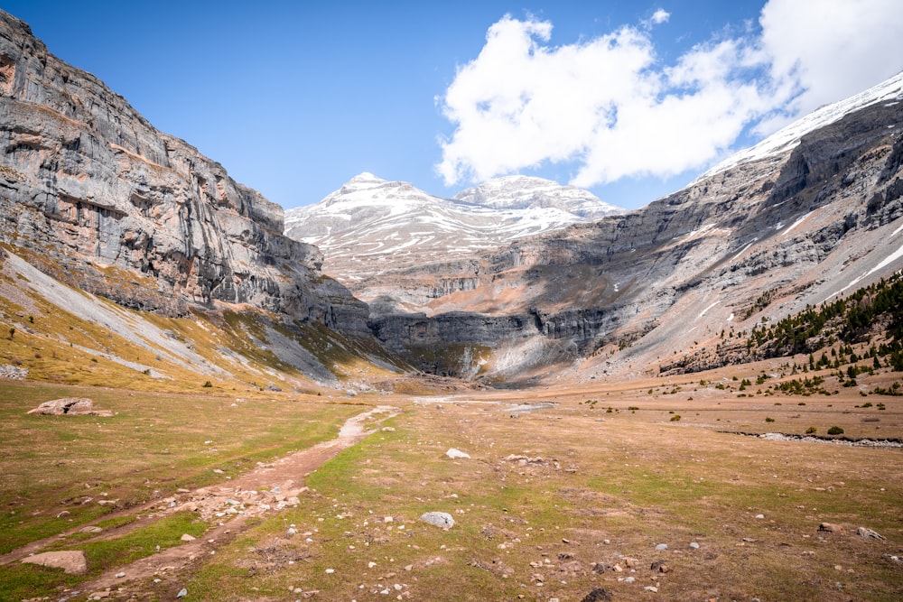 brown and gray mountains under blue sky during daytime