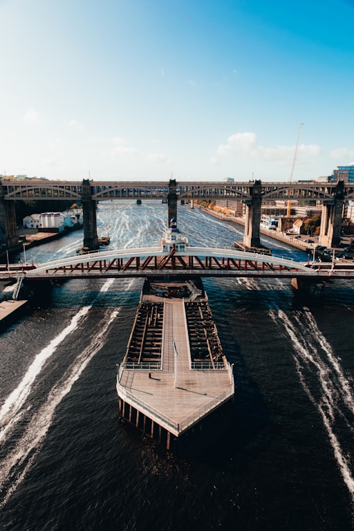 gray concrete bridge over body of water during daytime