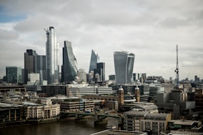 city buildings near body of water during daytime
