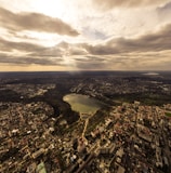 aerial view of city buildings during daytime