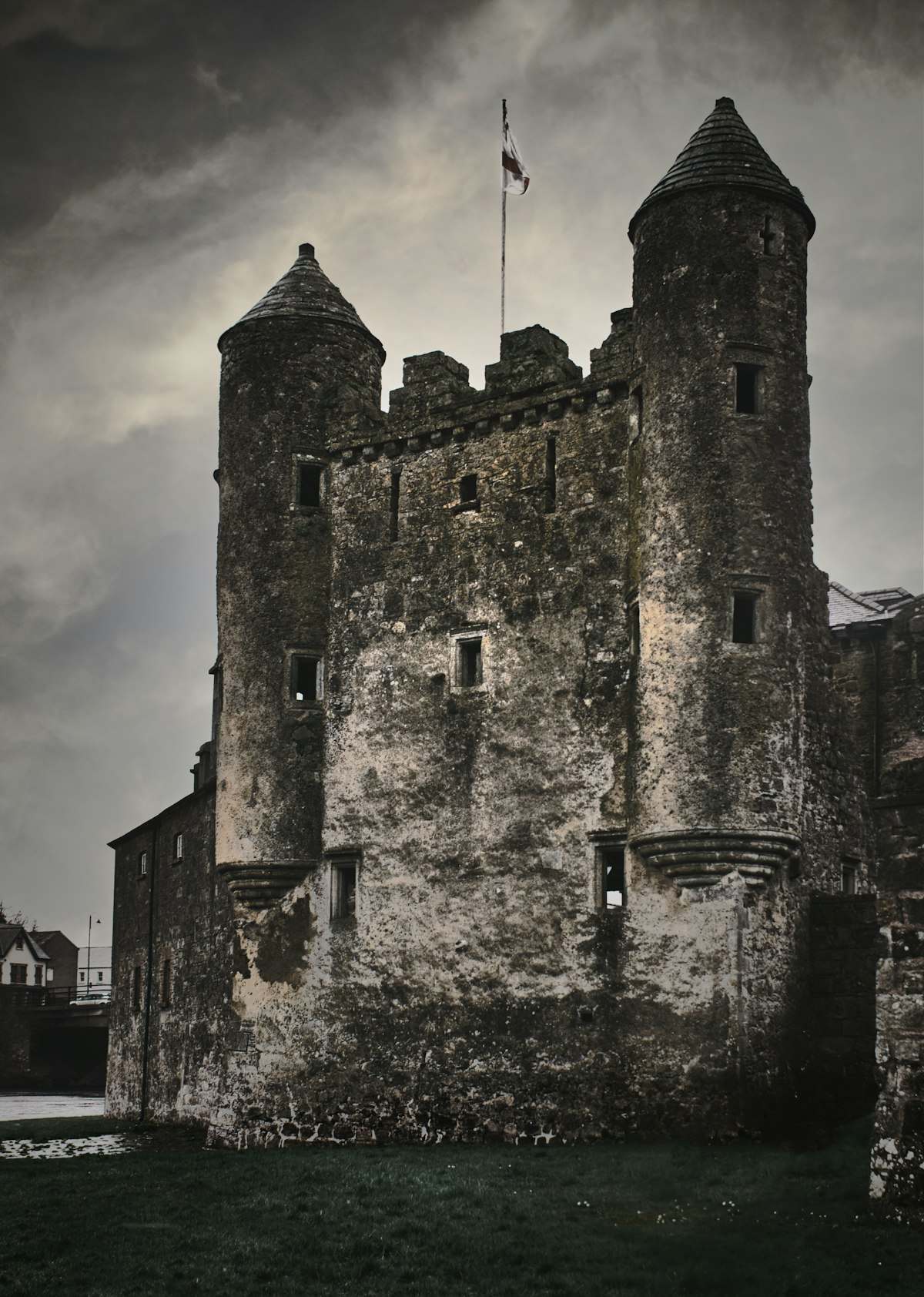 Enniskillen Castle beside the water in Fermanagh and Omagh, County Fermanagh, Northern Ireland