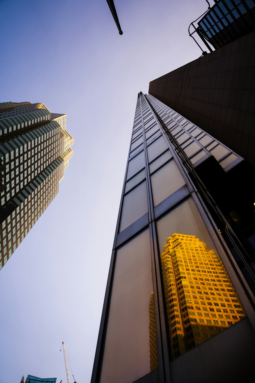 low angle photography of high rise building