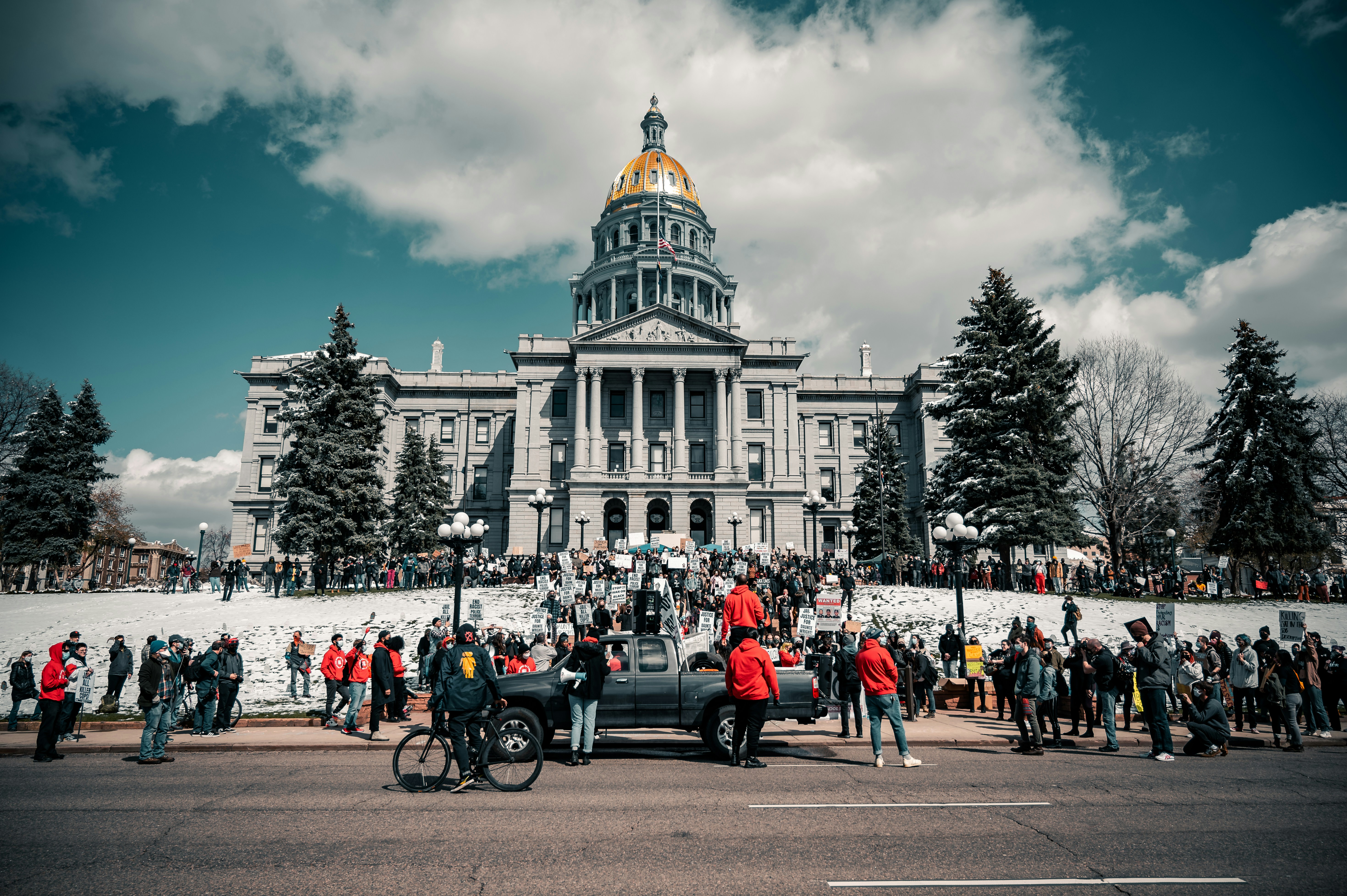 people in front of white building during daytime, 