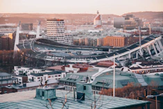 aerial view of Gothenburg