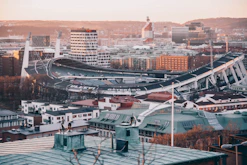 aerial view of Gothenburg