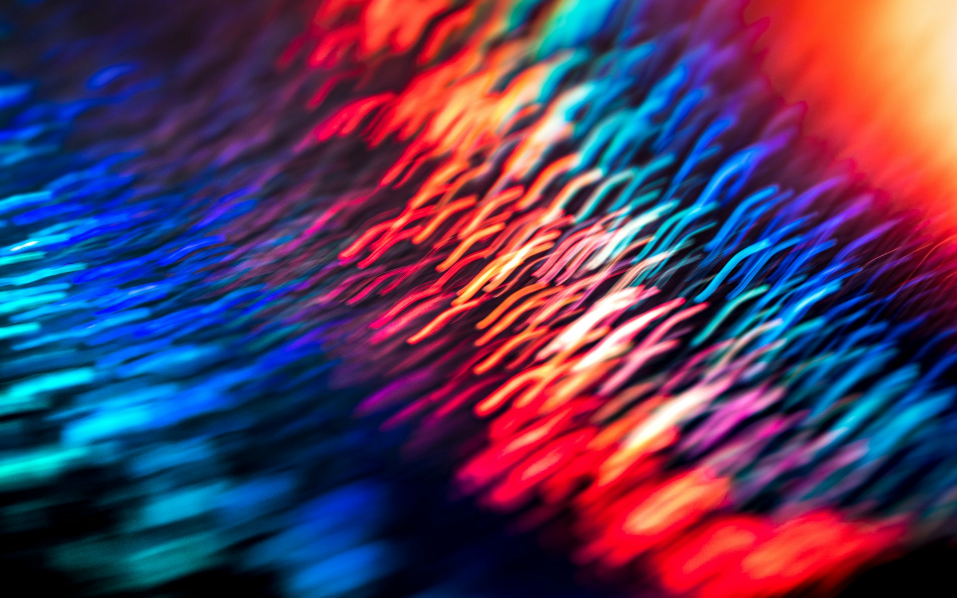 red blue and green lights