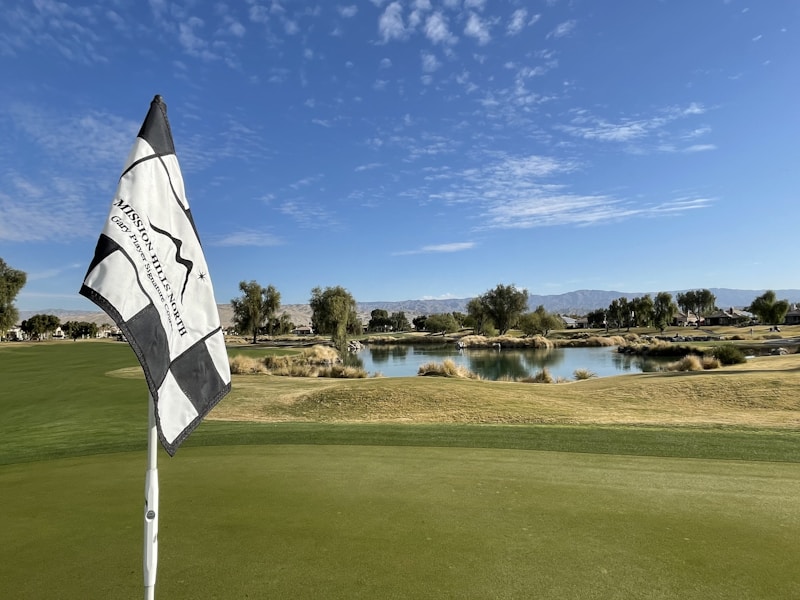 Desert golf