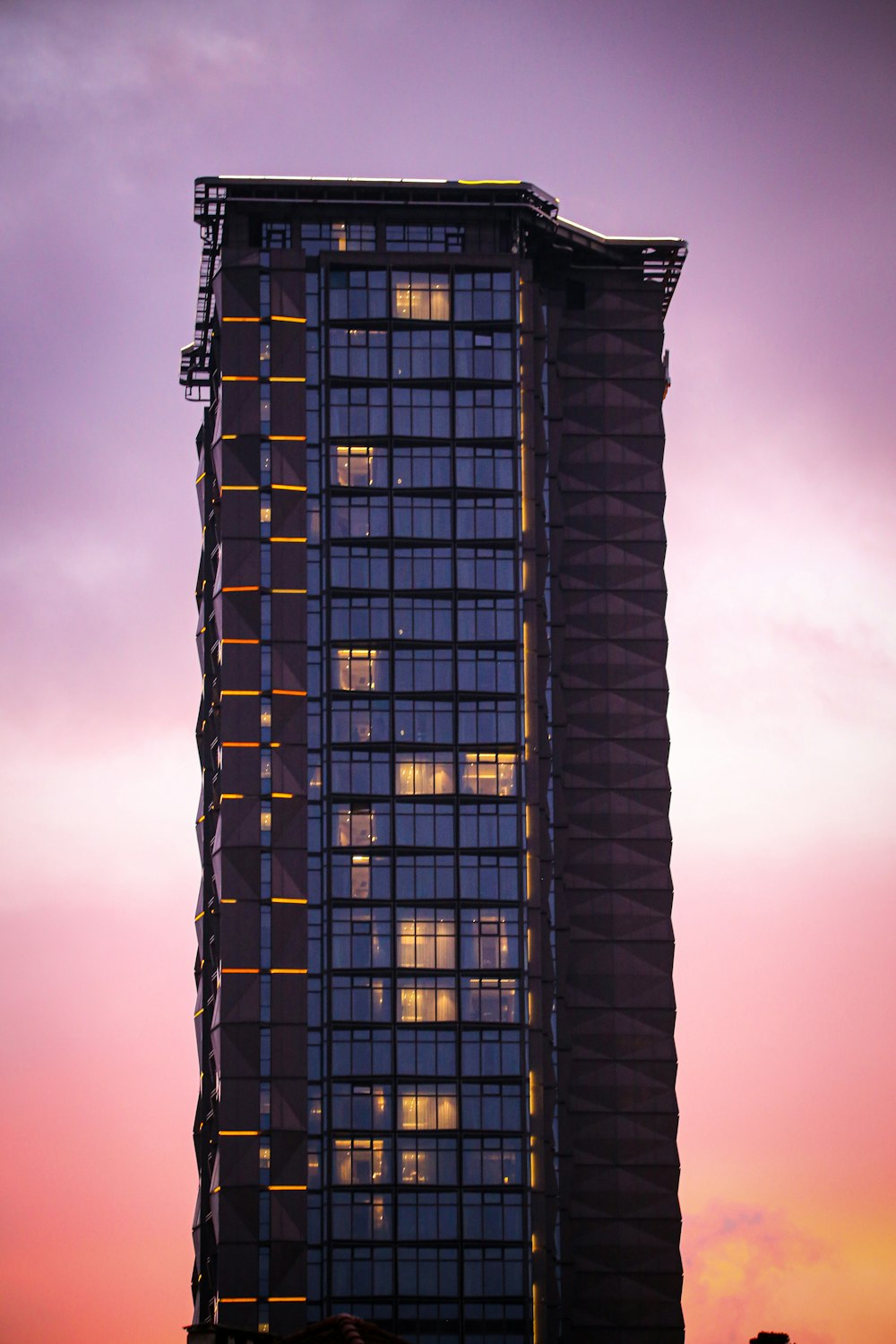 black and brown concrete building