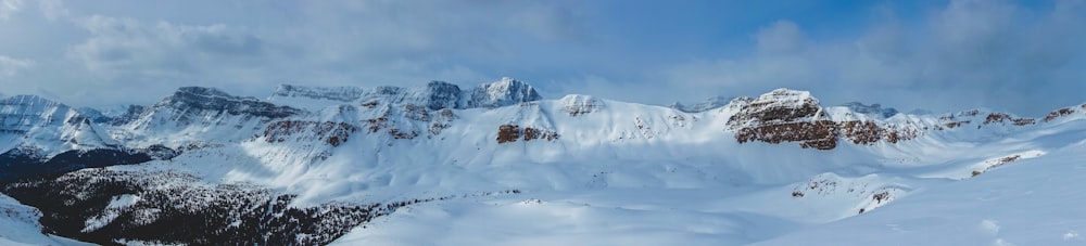 snow covered mountain under blue sky during daytime