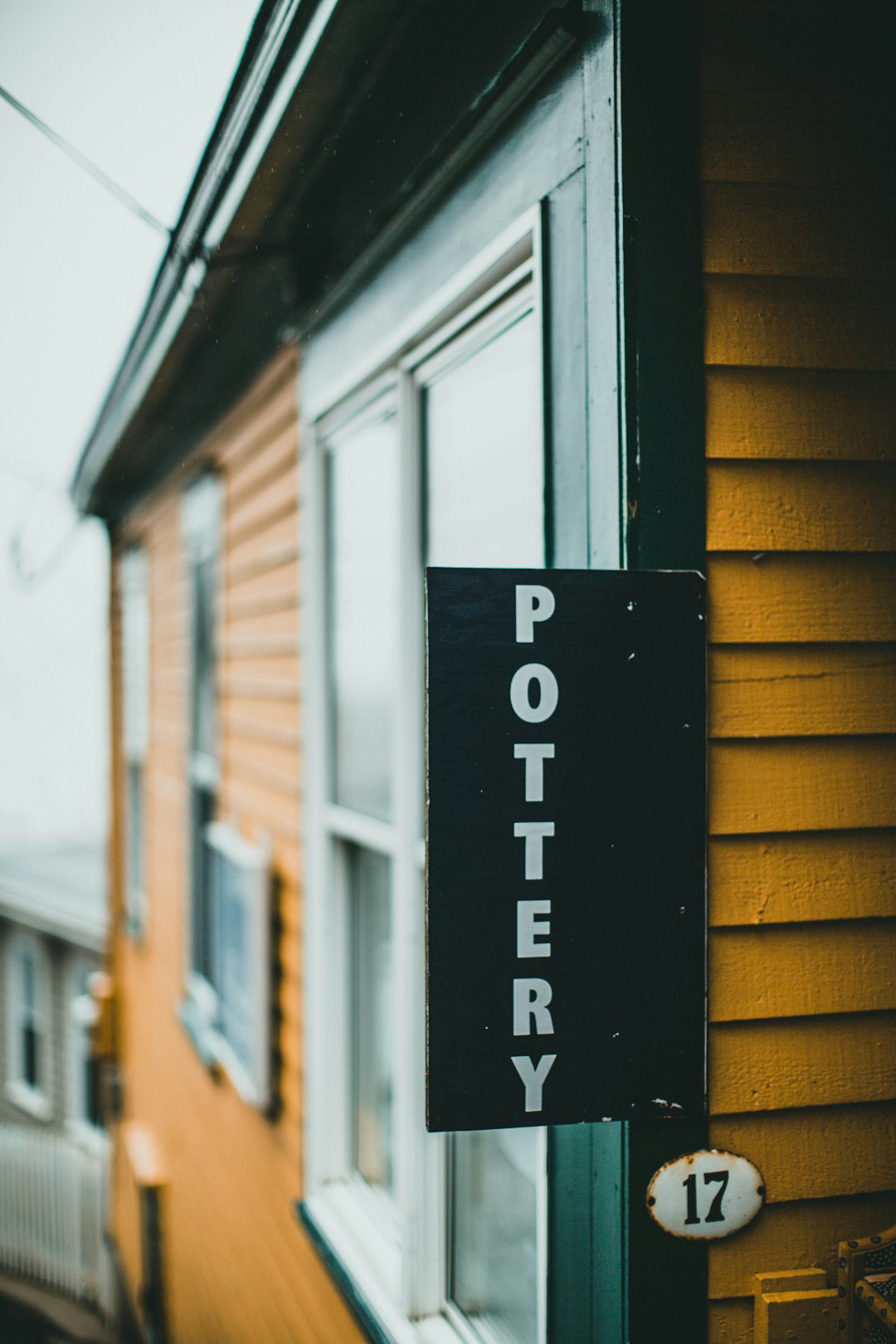 black and white wooden signage