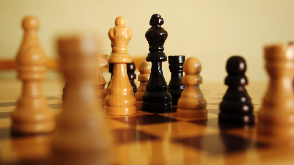 Échiquier symbolisant la stratégie et la réflexion tactique au poker