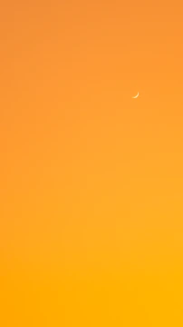 Minimalist vertical timeline with a crescent moon symbol representing day one