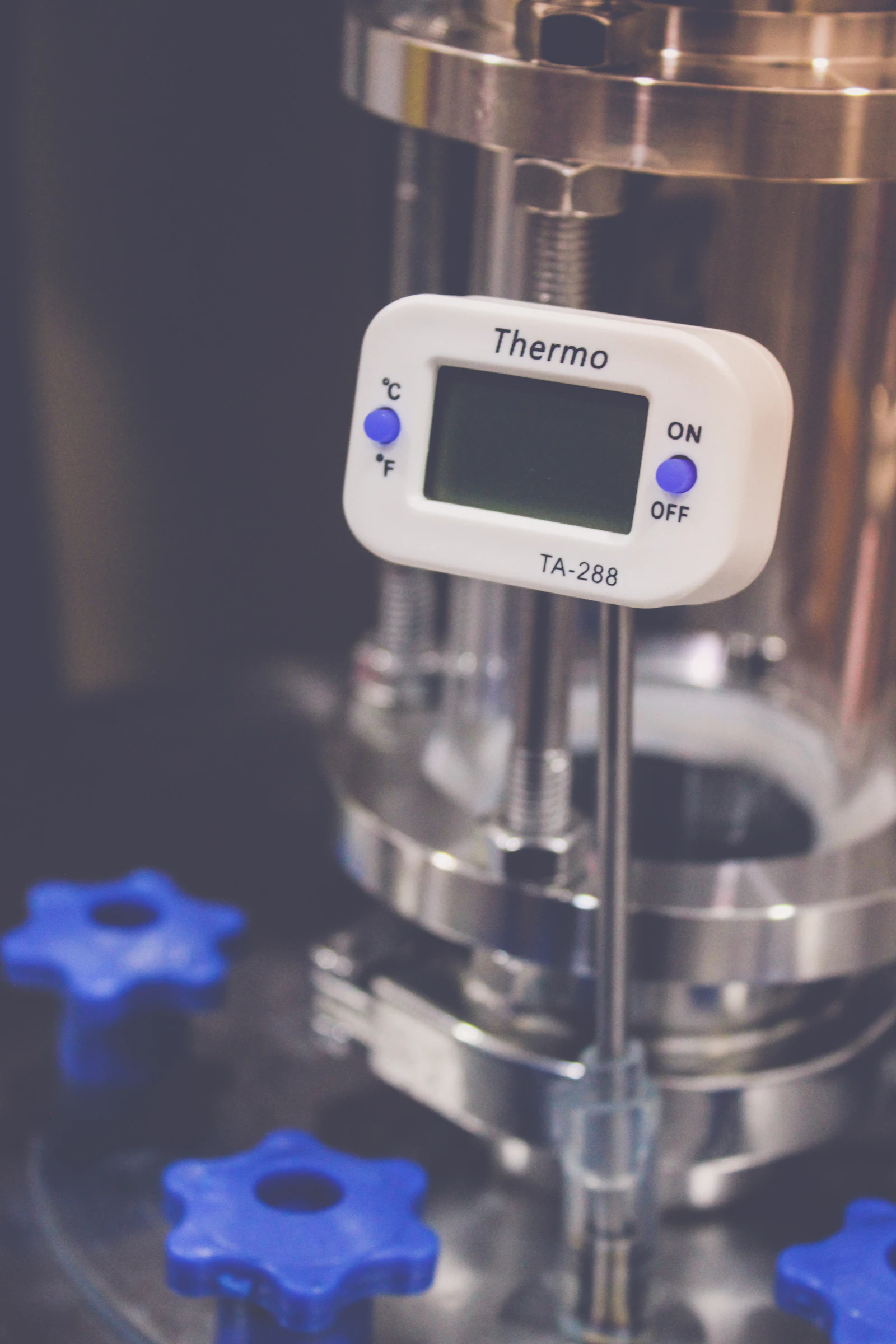 Aging boiler being inspected