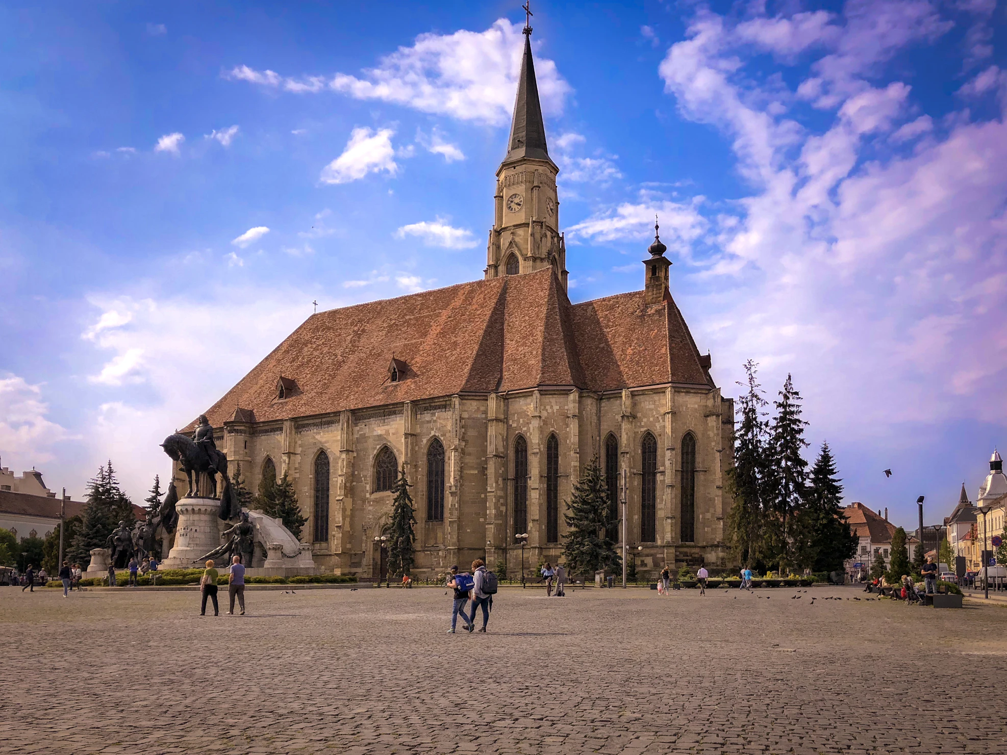 St. Michael's Church in Unirii Square