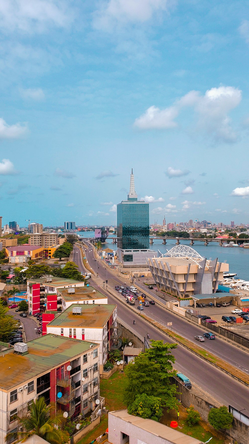 city skyline under blue sky during daytime