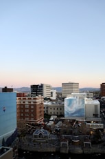 white and blue concrete building during daytime