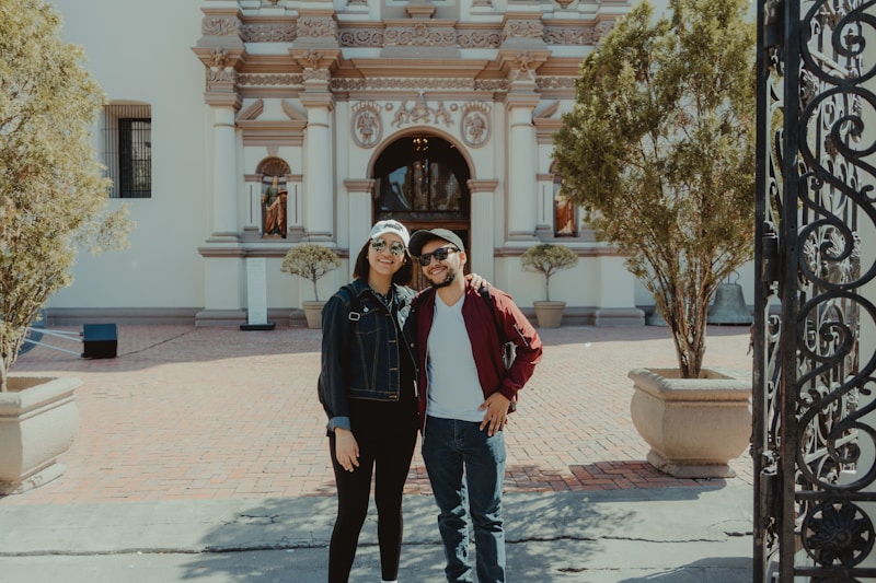 Pareja elegante mexicana