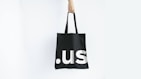 black and white adidas tote bag