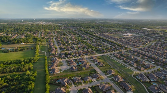 aerial view of city during daytime