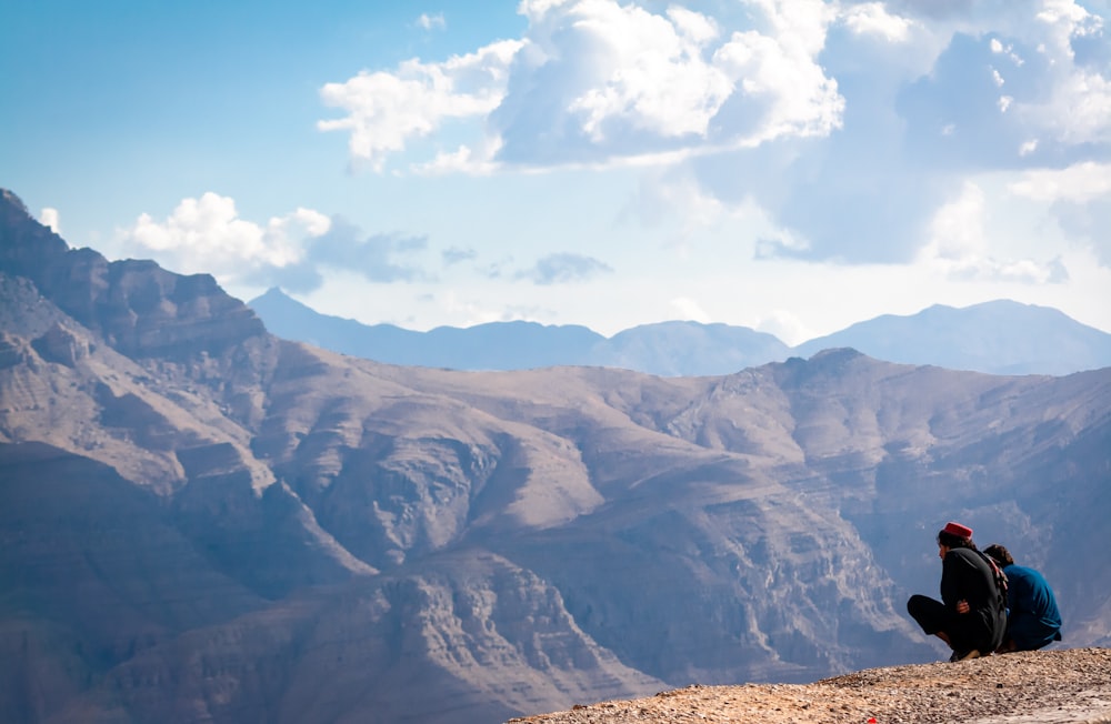 brown and gray mountains under blue sky during daytime