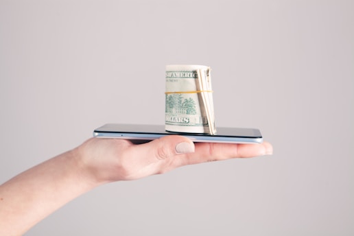 person holding silver iphone 6