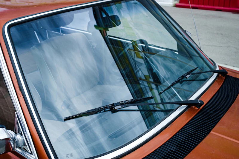 Car door and side window