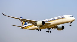 airbus a350 in flight