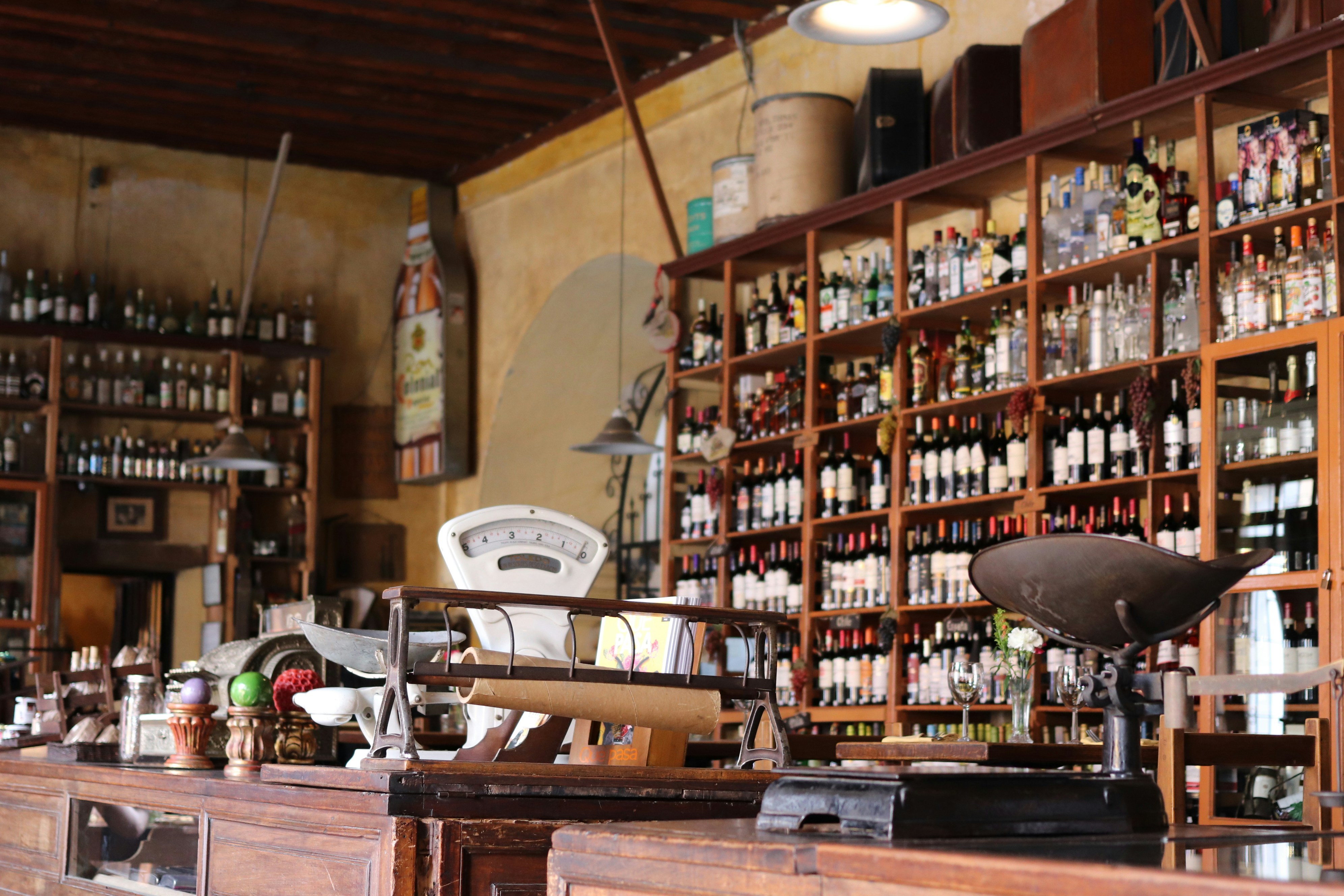 A picturesque old restaurant in Antigua, Guatemala