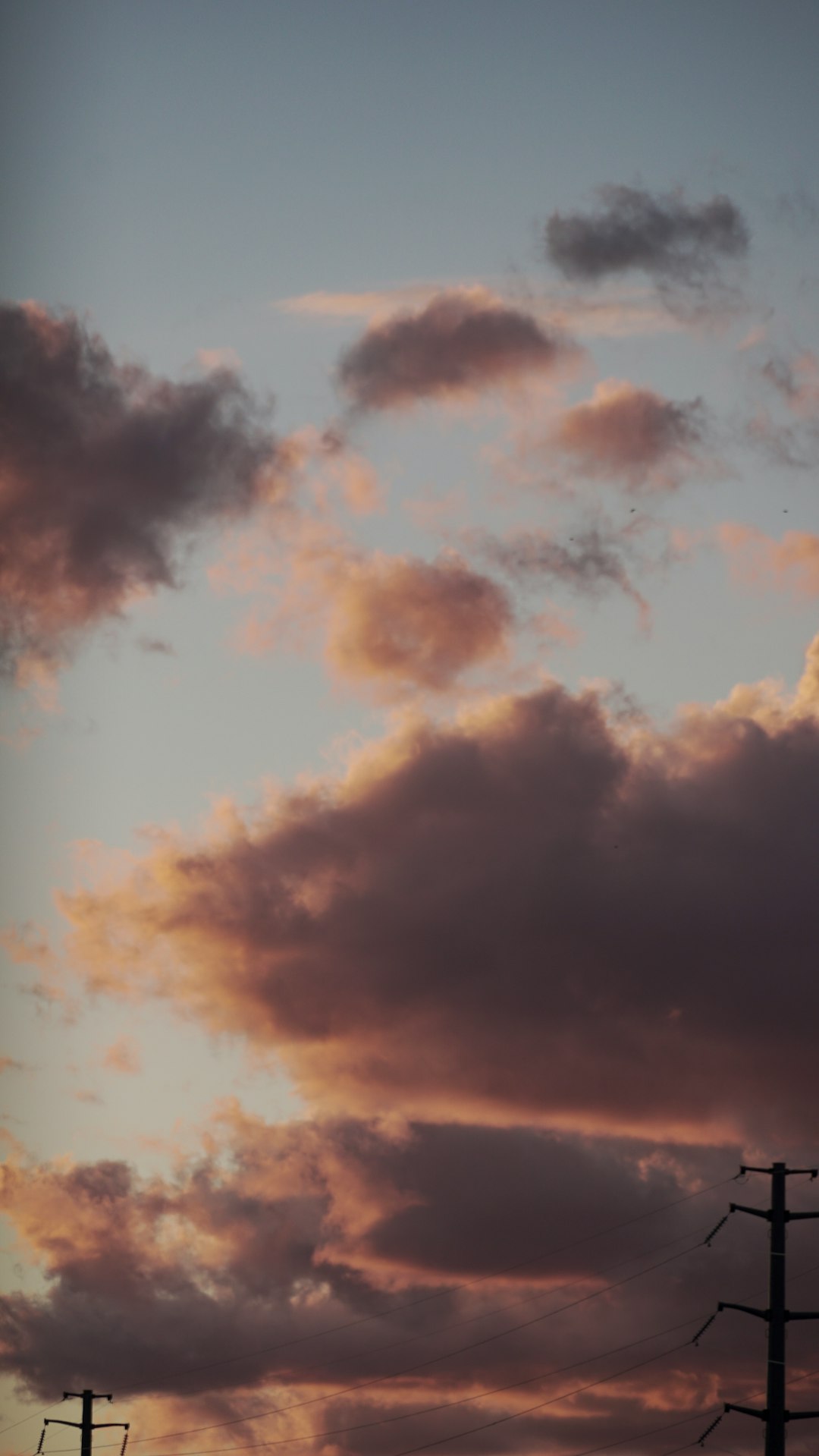 white clouds and blue sky