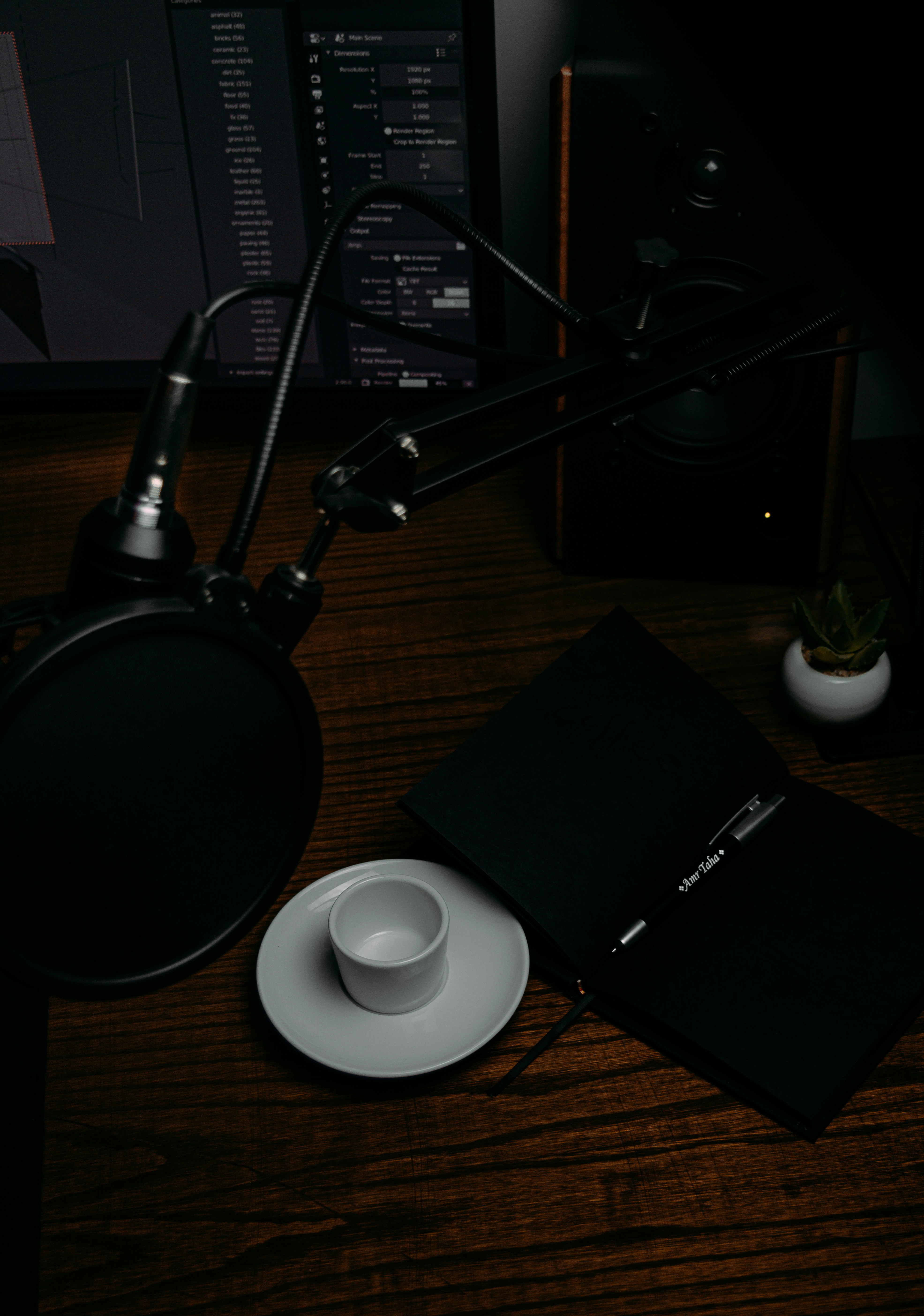 audio setup for animation