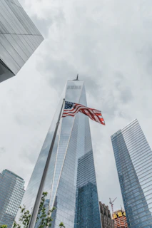 low angle photography of high rise building