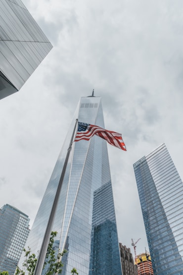 low angle photography of high rise building