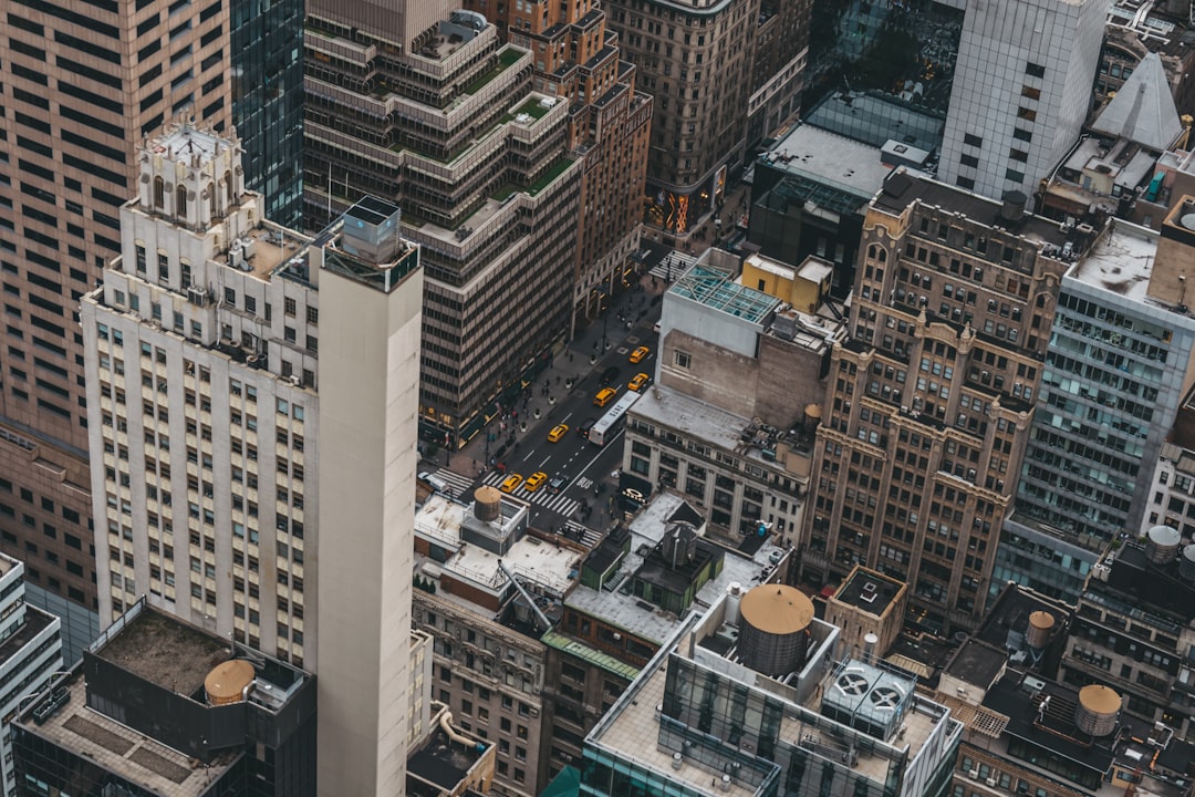 aerial view of city buildings during daytime