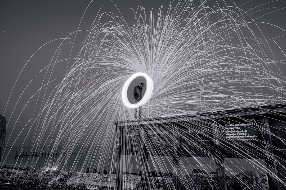 time lapse photography of lights