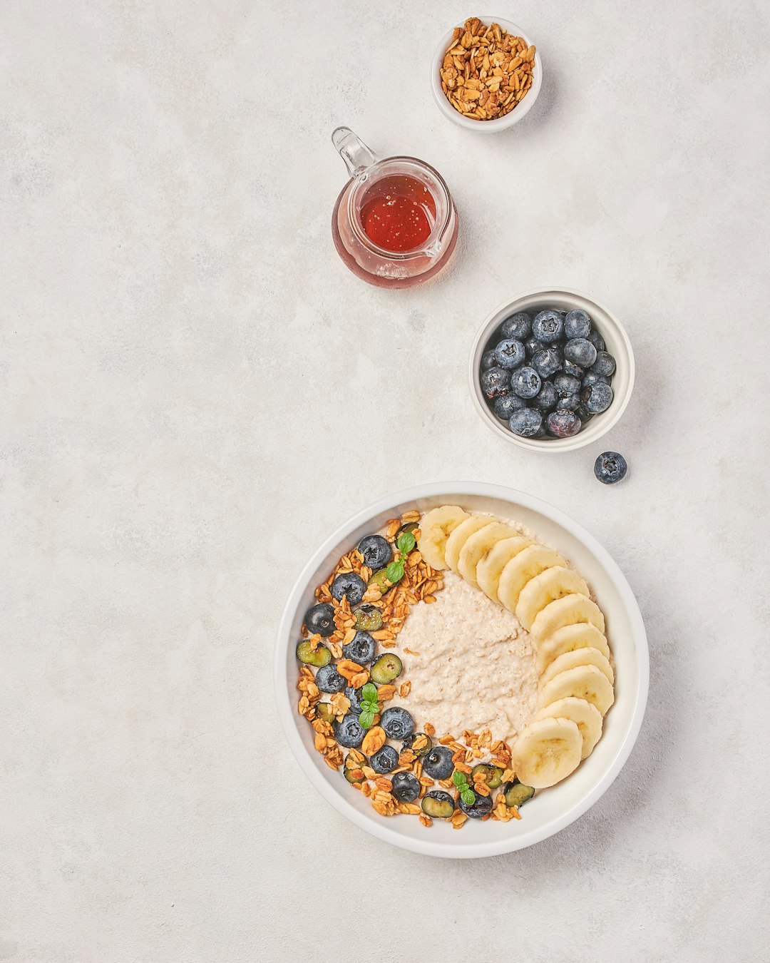 blue berries on white ceramic plate