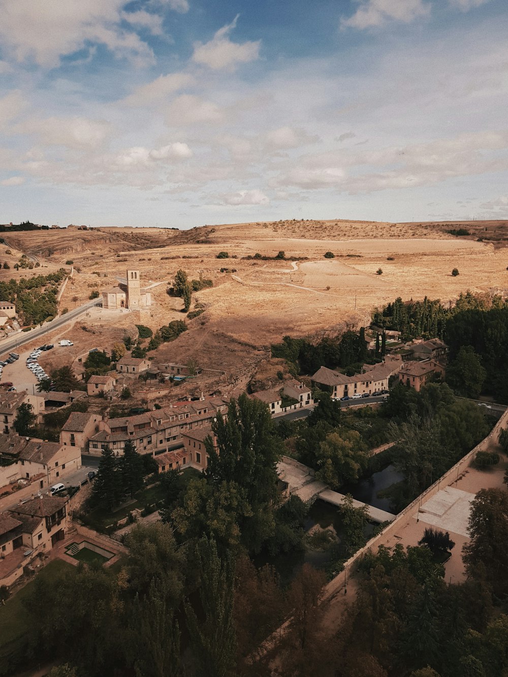 aerial view of city during daytime