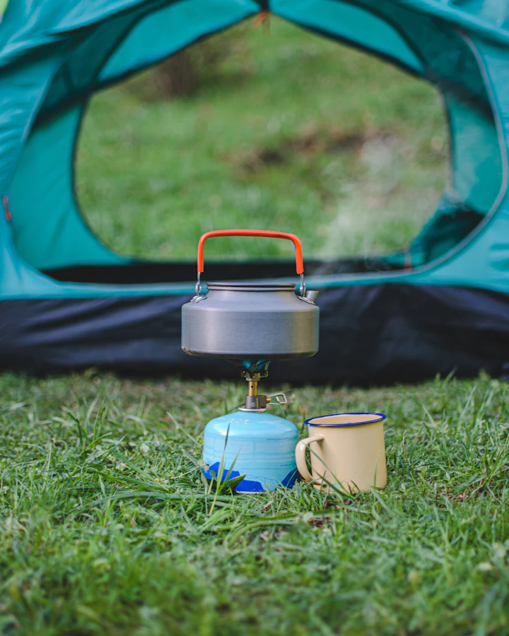 Campingaz double burner stove