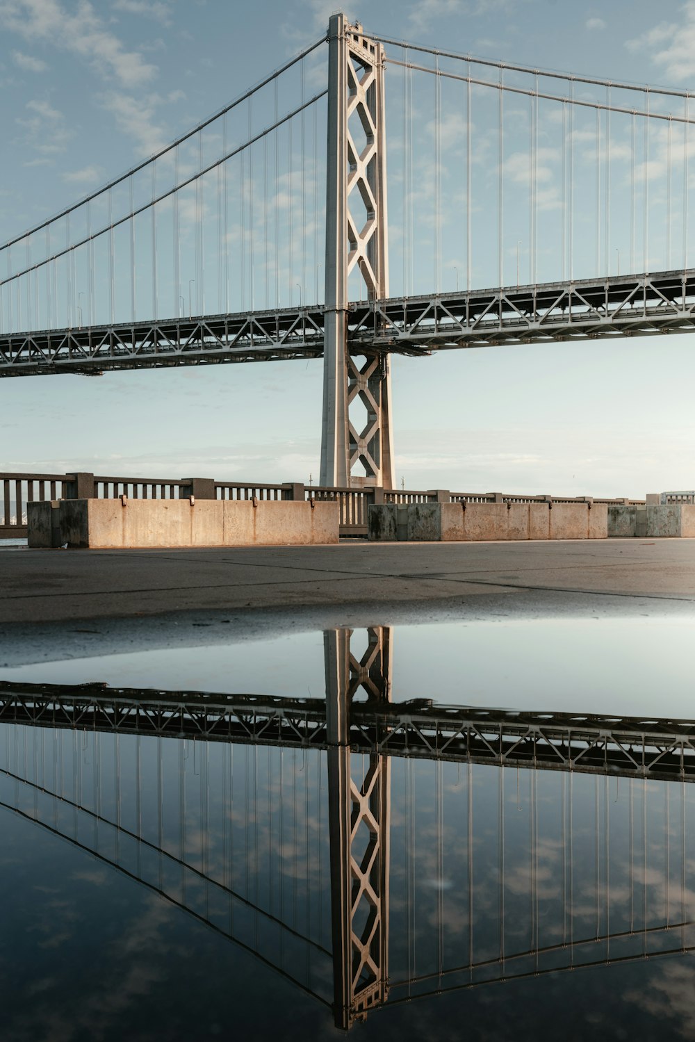 brown bridge over river during daytime