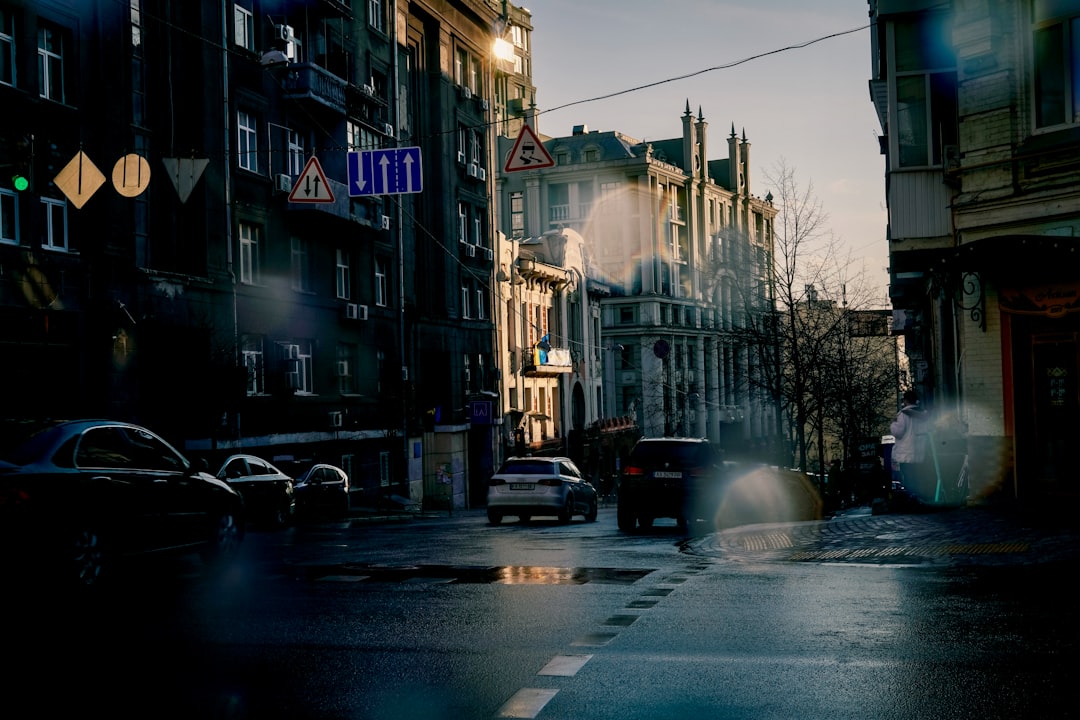 cars parked on side of the road in front of building during daytime