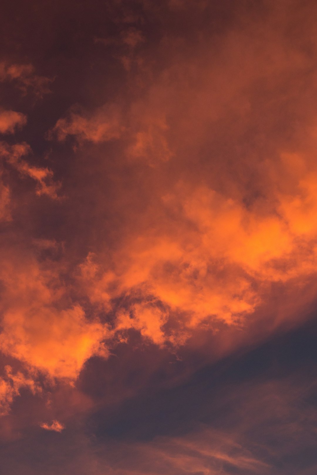 orange and black clouds during sunset