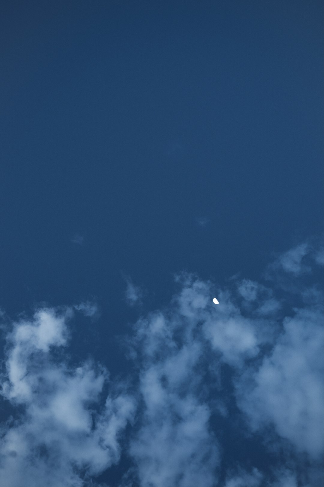 blue sky with white clouds