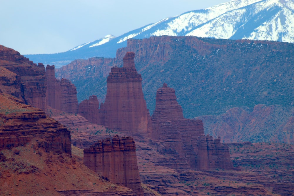 brown rock formation during daytime