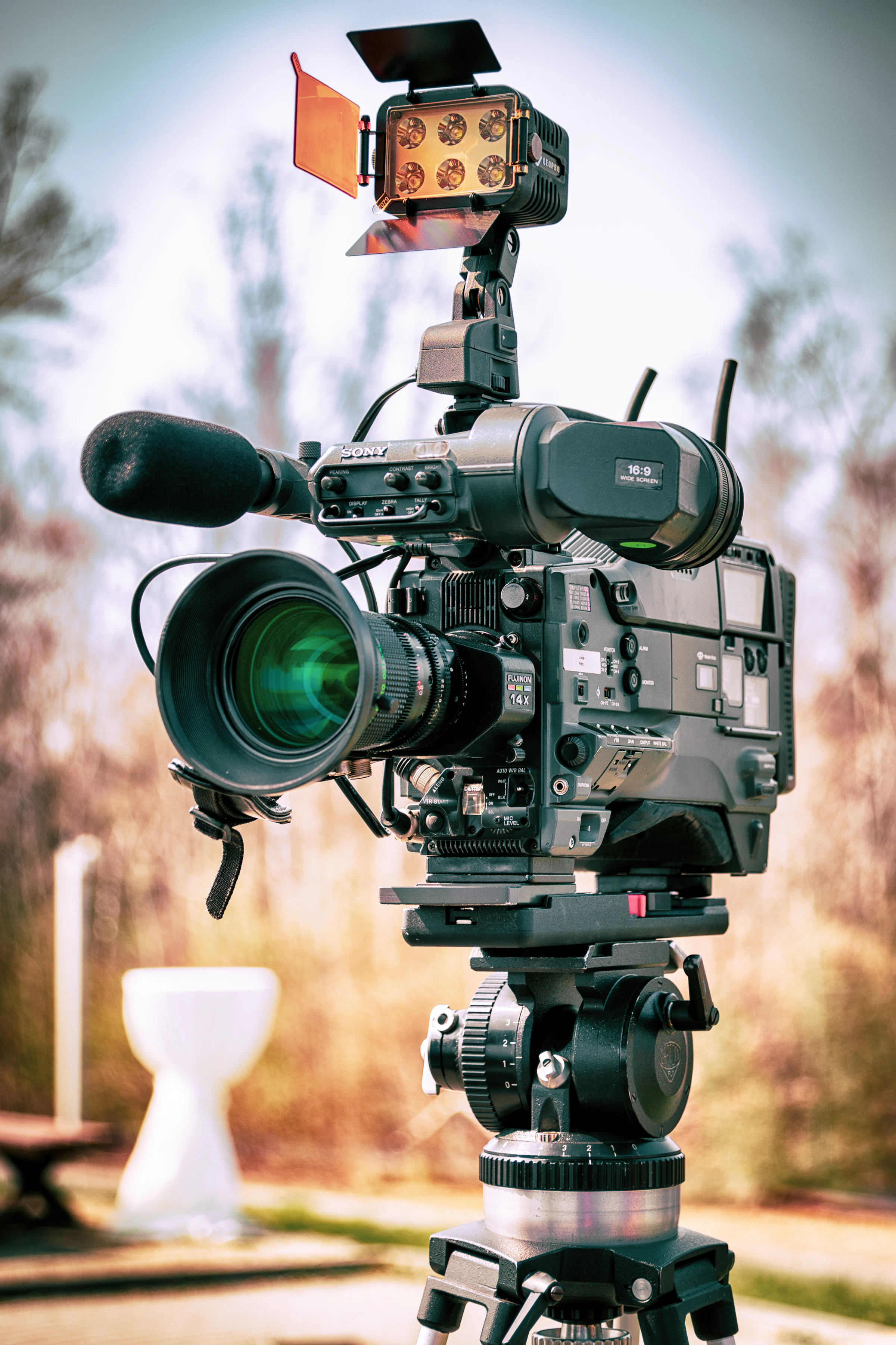 Professional video camera