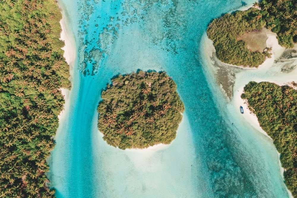 aerial view of blue ocean water during daytime